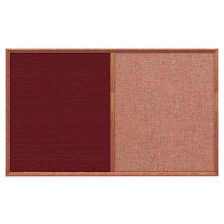 United Visual Products Slim Style Indoor Enclosed Corkboard, 18 UV501SCH-WHITE-ULTMAR